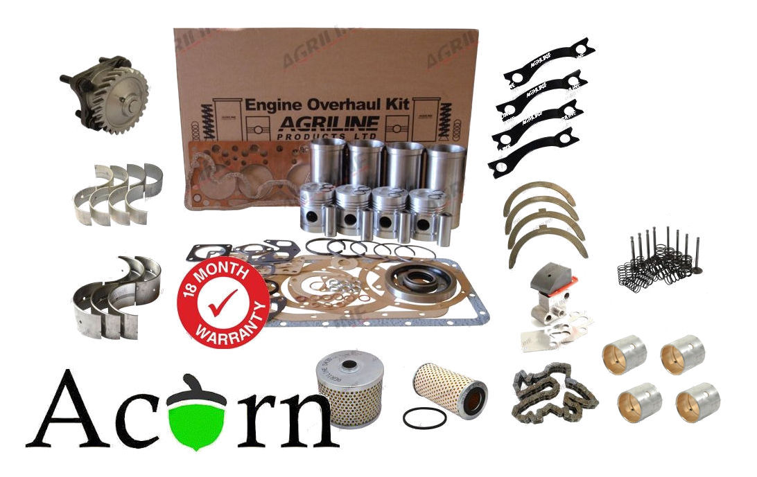 Acorn Services Tractor Parts Full Engine kit 23c With valves